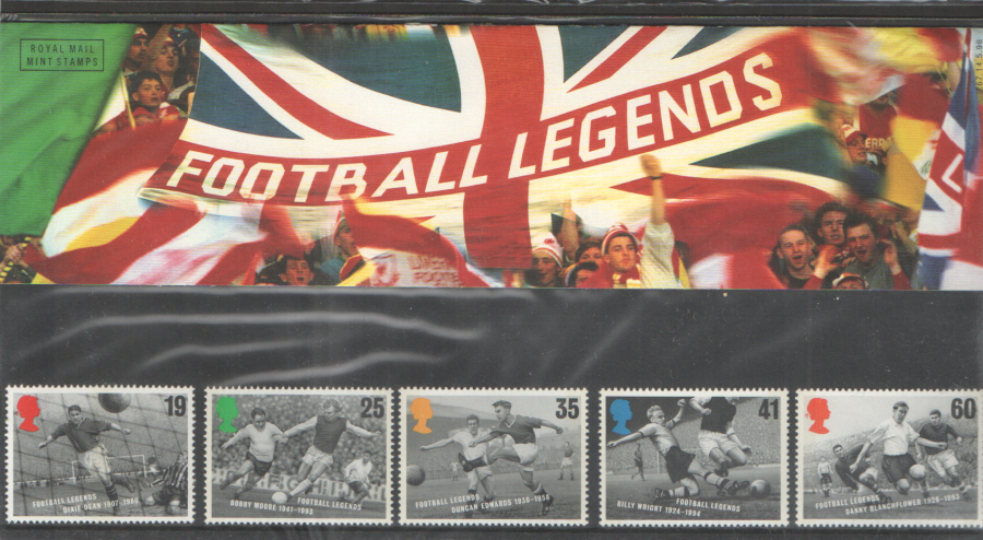 (image for) 1996 Football Legends Royal Mail Presentation Pack 267